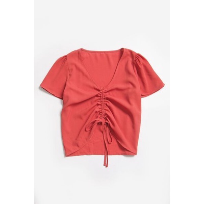 Áo croptop rút dây ngực PINK ROSE