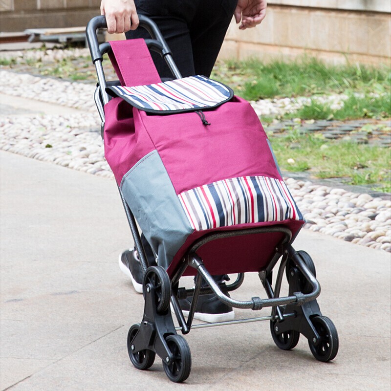 Giảm giá Xe kéo đi chợ Kami gấp gọn tiện dụng - Mua Thông Minh