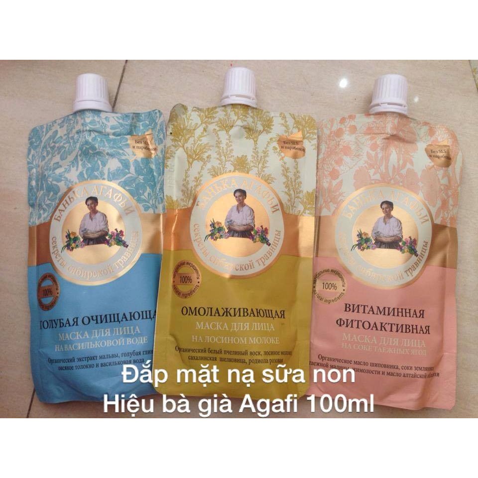 MẶT NẠ SỮA NON BÀ GIÀ NGA