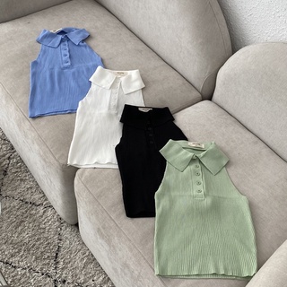 Devonltd áo polo cúc ngực