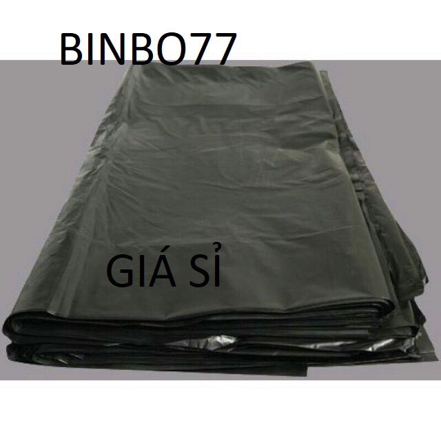Túi Nilong Đen Không Quai Đựng Rác Siêu Dai Loại 10kg - Shop3nunisex