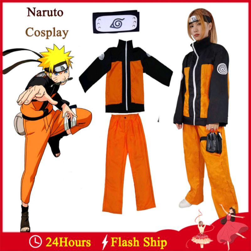 (Có sẵn) Bộ quần áo hoá trang Naruto người lớn cực kỳ đẹp mắt