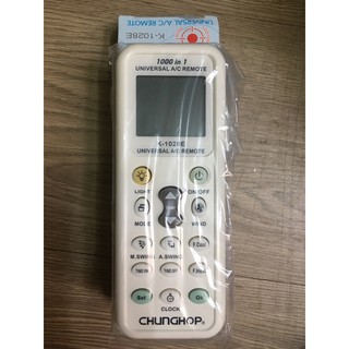 Remote máy lạnh đa năng Chunghop K-1028E - Điều khiển điều hoà Chunghop K-1028E