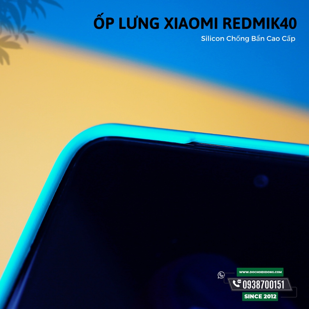 Ốp Lưng Xiaomi Redmi K40 Silicon Chống Bẩn Cao Cấp