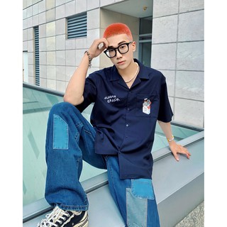 Sơmi Daisy Kills <Xanh Đen>