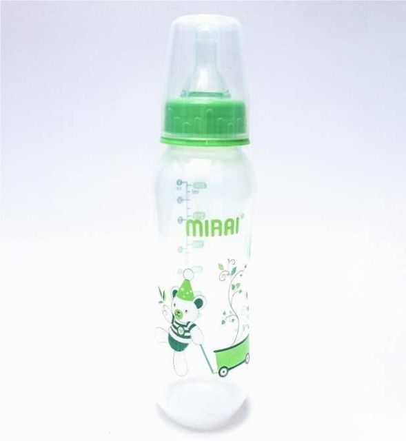 (250ml)Bình sữa Mirai Kids - van chống sặc