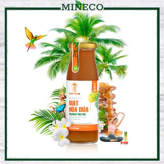 Mật hoa dừa Sokfarm mật hoa dừa cô đặc chân không chai thủy tinh 250gr