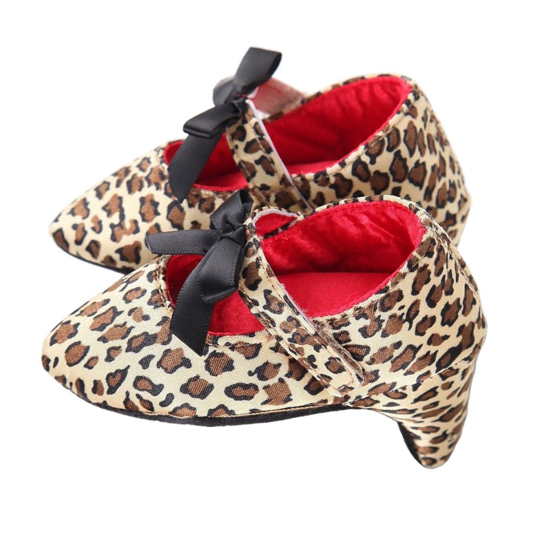 1 Đôi Giày Cao Gót Đế Mềm Dùng Làm Đạo Cụ Chụp Ảnh Kỷ Niệm Cho Bé Gái Sơ Sinh