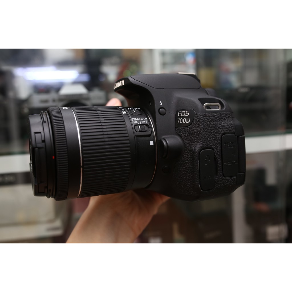 MÁY ẢNH CANON EOS 700D +18-55 STM - DÒNG MÁY ẢNH TẬP CHƠI CỦA CANON