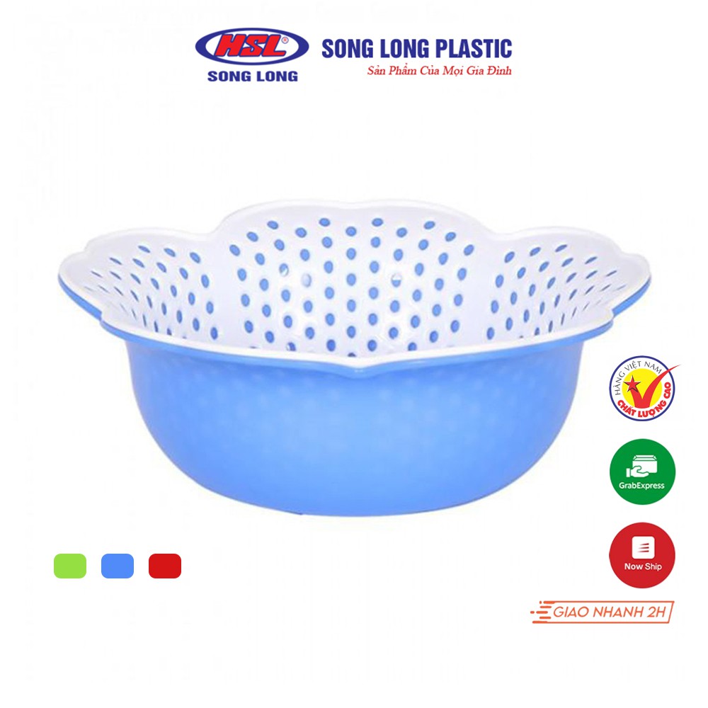 Rổ đôi bông mai Song Long Plastic - 2566