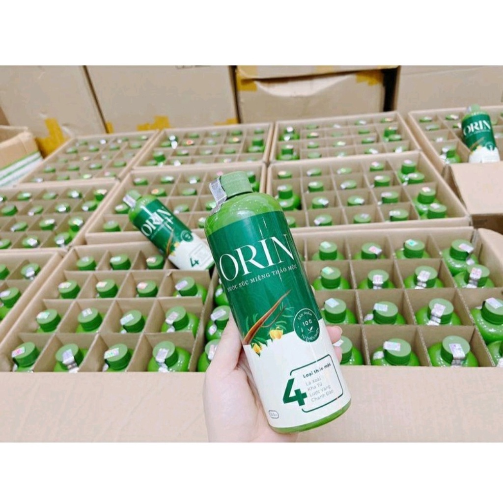 Nước súc họng Orin 500ml chính hãng