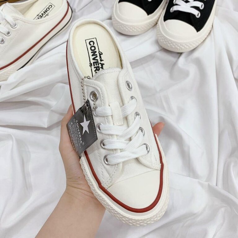 Sục Nữ_Converse, Sục_Converse Đen Trắng Hàng Cao Cấp Full Box + Bill | BigBuy360 - bigbuy360.vn