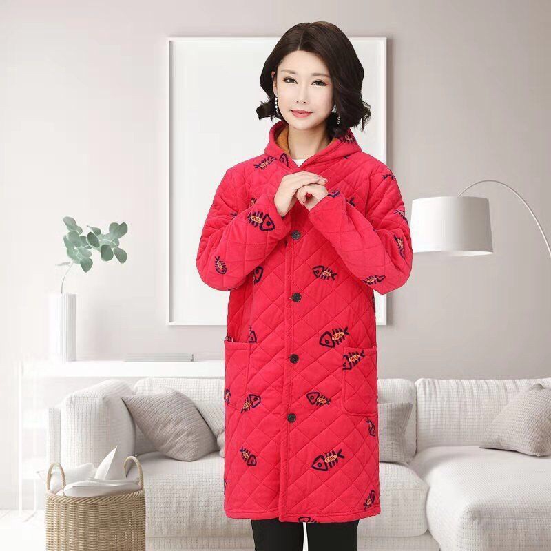 ÁO NHUNG DÁNG DÀI LÓT LÔNG