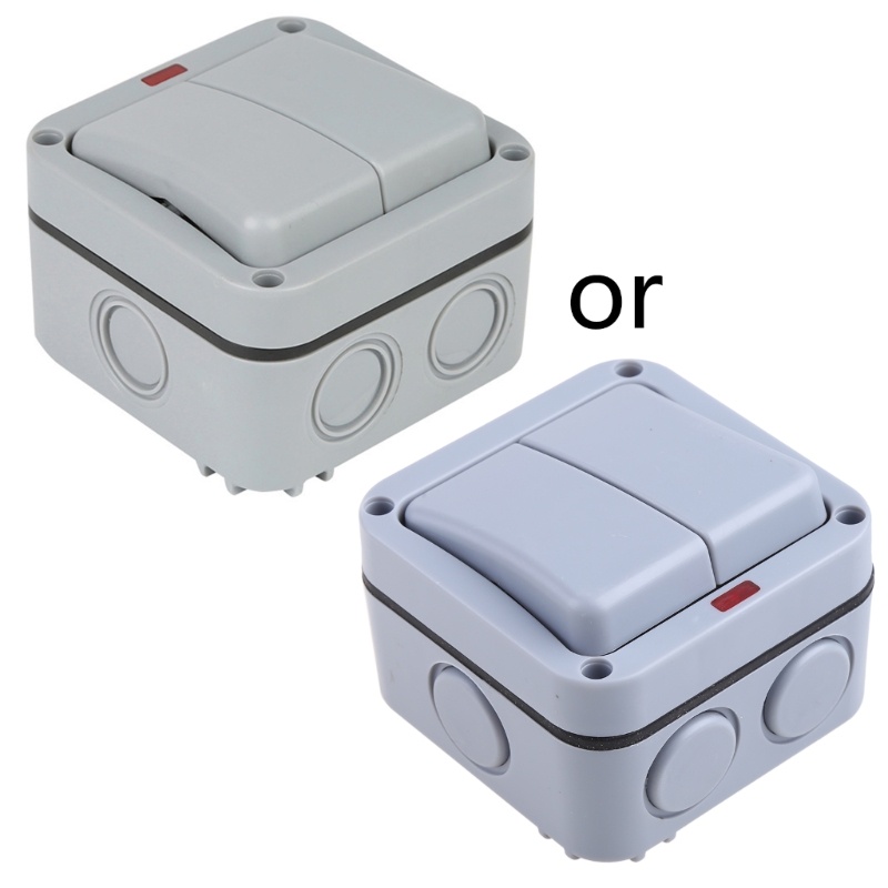 Ổ Cắm Điện MP12 Chống Nước / Bụi Bẩn Gắn Tường Tiện Dụng Cho Sân Vườn