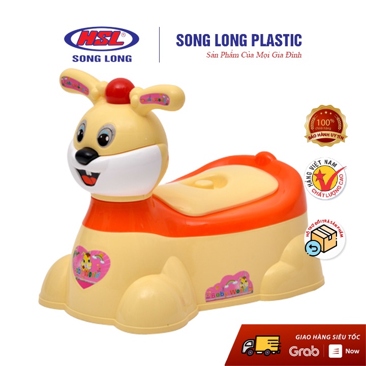 Bô trẻ em hình chú thỏ phát nhạc - 2309-Song Long Plastic