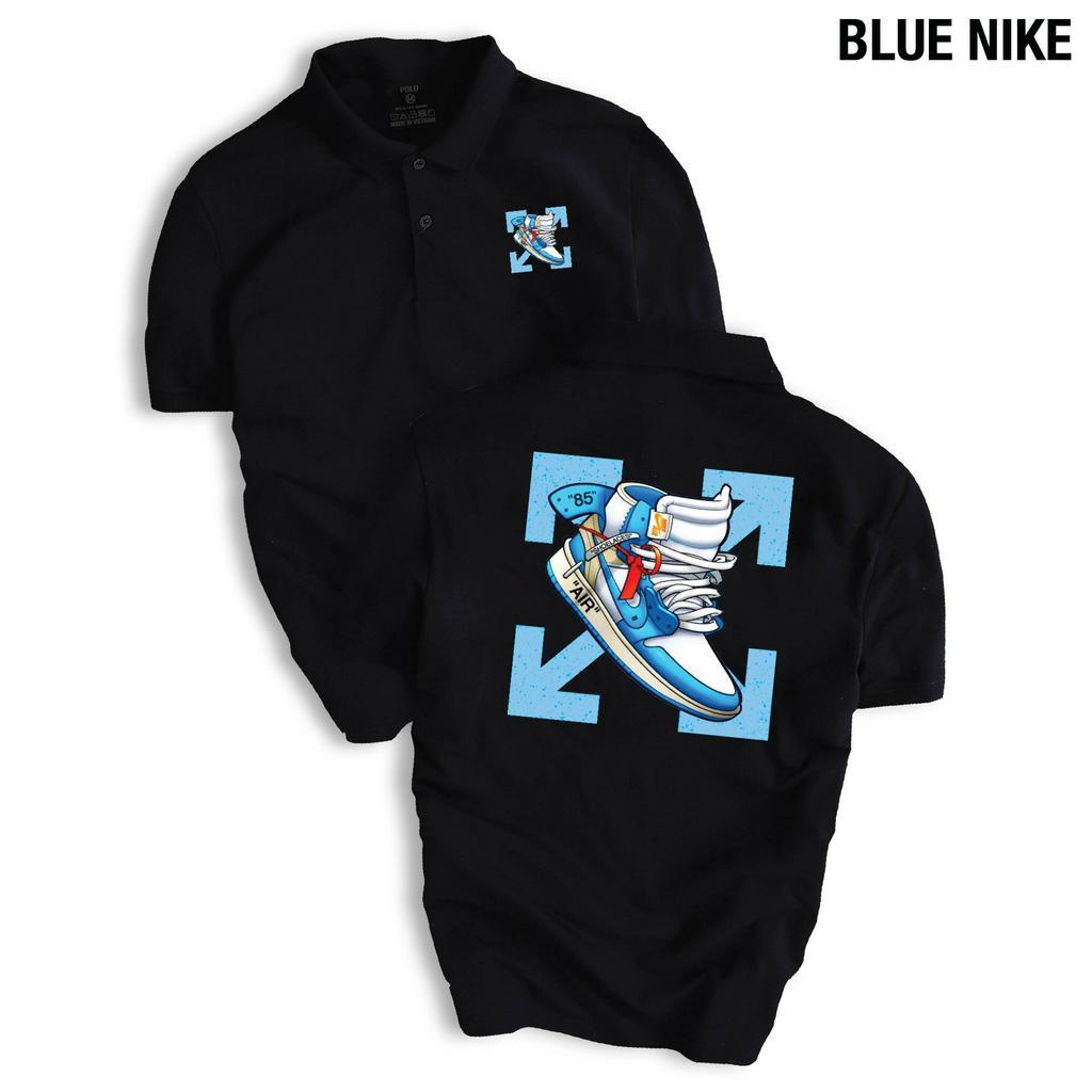 Áo thun POLO nam BLUE NIKE cao cấp, chuẩn form, trẻ trung dễ dàng phối đồ