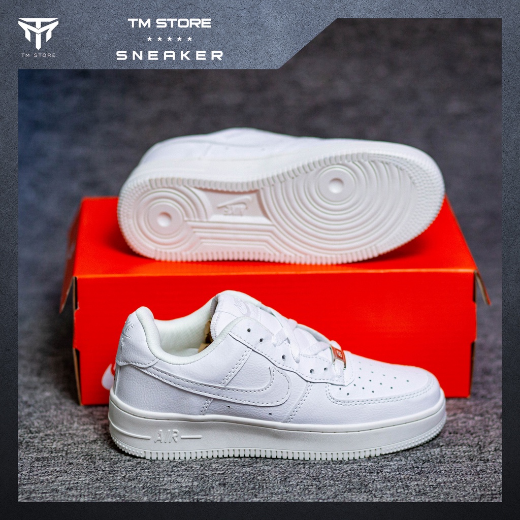 Giầy Nike_Air Force 1 All White, Giầy AF1 Trắng Hàng S.Cấp Đủ Size Nam Nữ, FullBoxBill