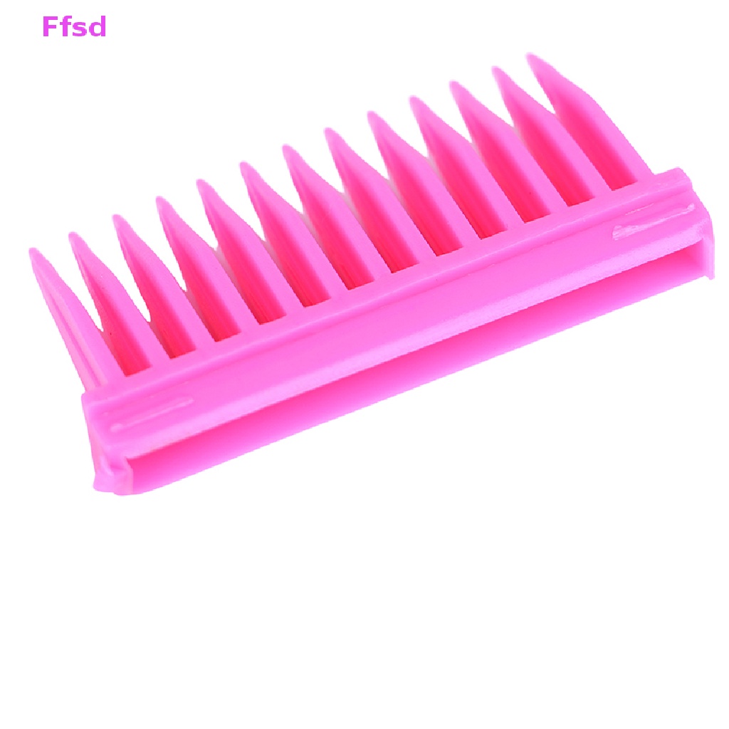 {Ffsd} Bình Đựng Thuốc Nhuộm Tóc Dạng Lược Bằng Nhựa