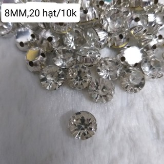 Hạt đá kết trang trí, size 6 MM_10MM.