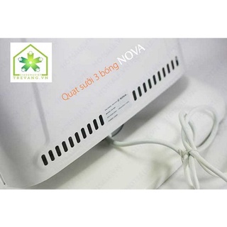 Quạt sưởi Nova 3 bóng sưởi Halogen