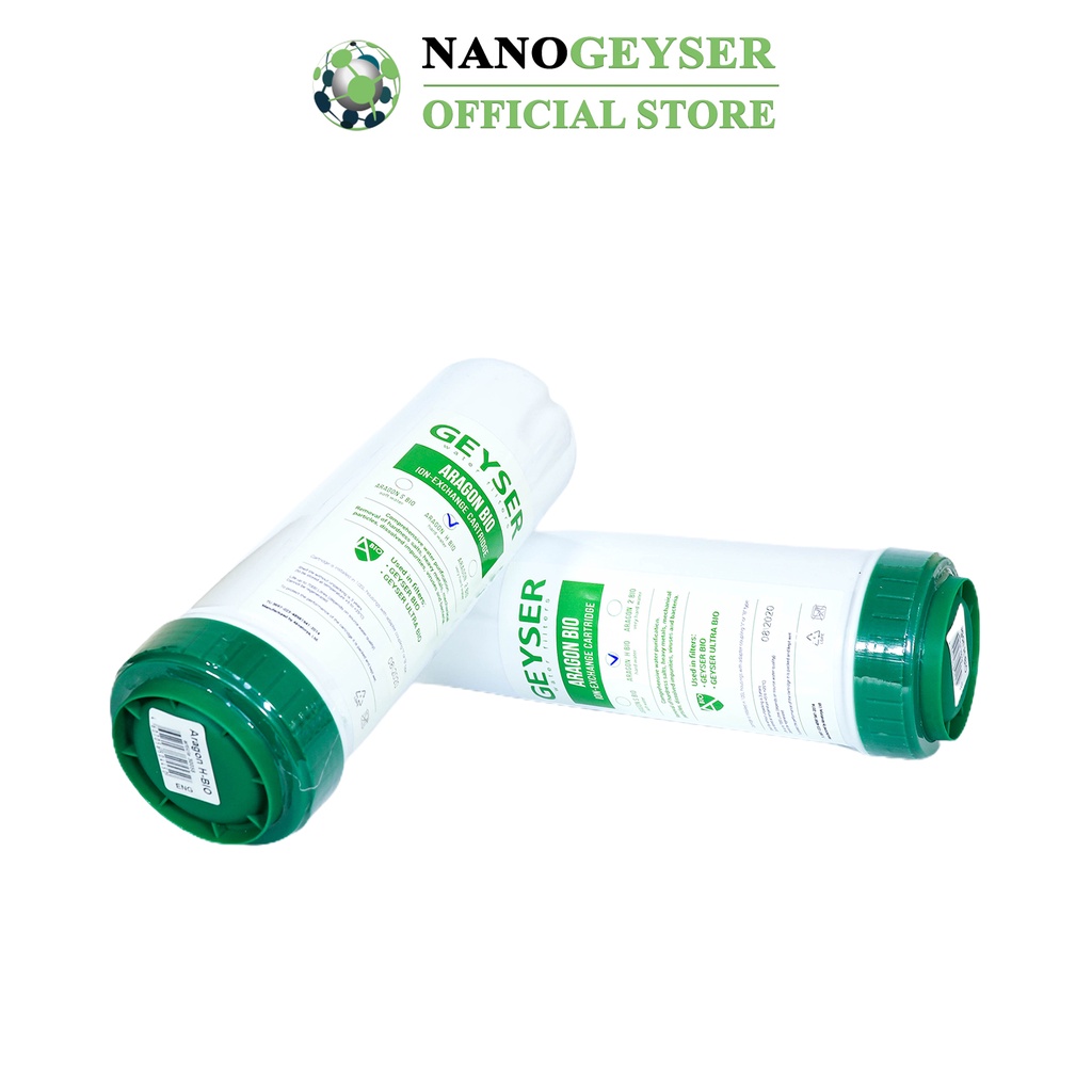 Lõi Aragon Bio Nano Geyser, Lõi lọc nước số máy NANO, Dùng cho các dòng máy lọc nước NANO, Geyser Ecotar 4, Ecotar 8...