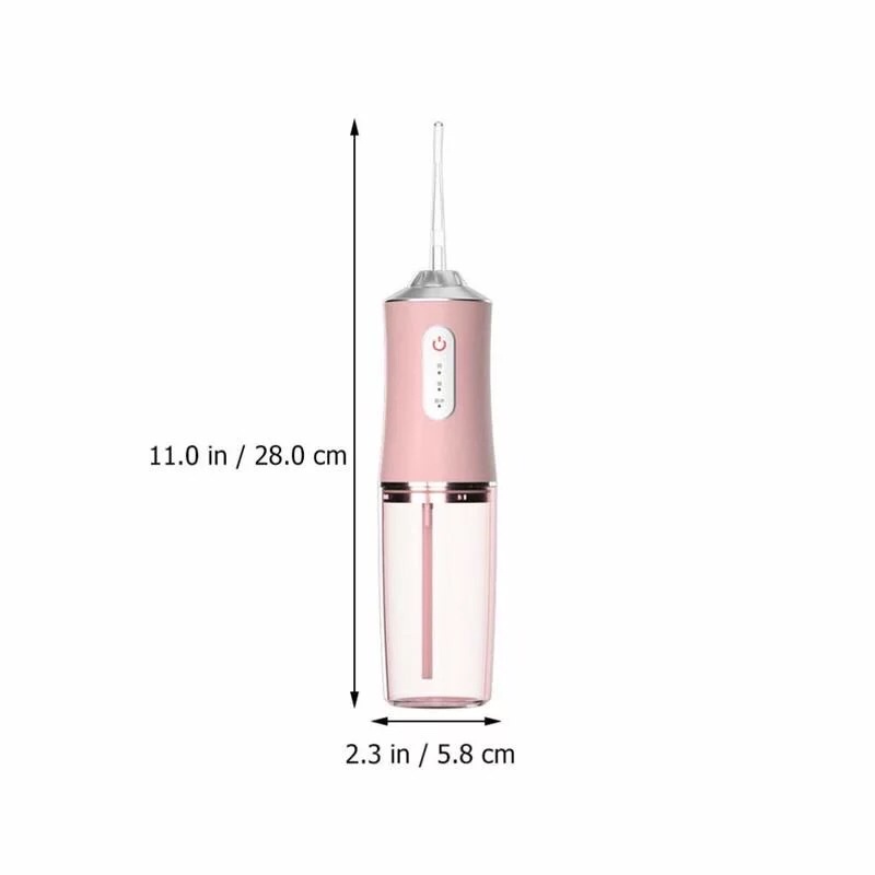 Máy Tăm Nước Cầm Tay - Tăm Nước Vệ Sinh Răng Miệng Oral irrigator - Sạc USB, Chống Nước, Công nghệ Châu Âu