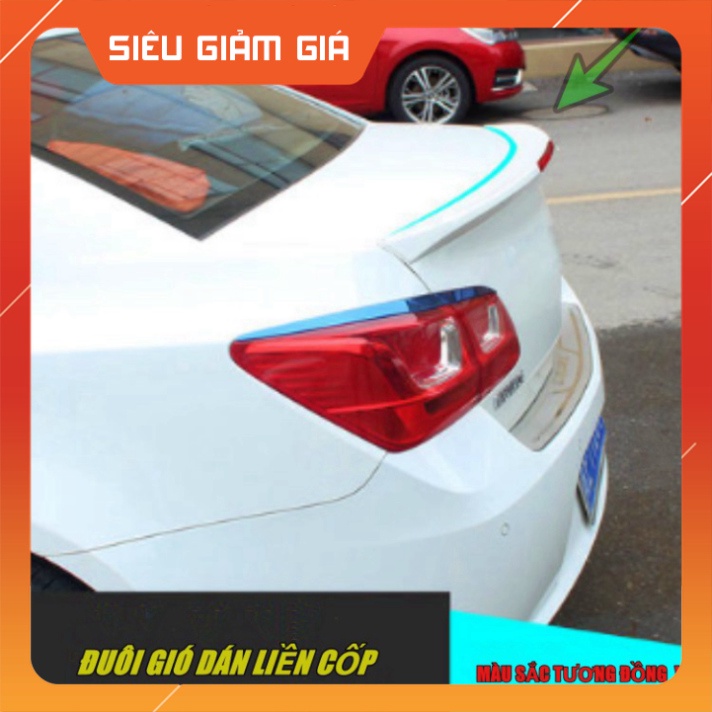 Đuôi gió dán liền cốp Cruze - Cánh gió dán Chevrolet Cruze HÀNG CAO CẤP