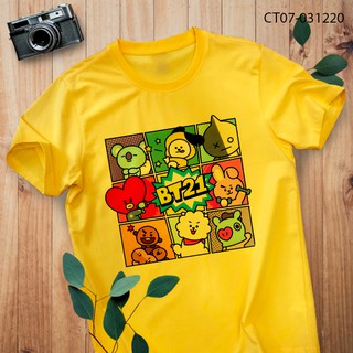 Áo Thun BT.21 Style Disco B.T.S - CT07-031220