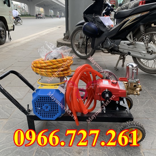 Máy rửa xe công nghiệp đai đai 2hp moto dây đồng giá rẻ Toàn Phát