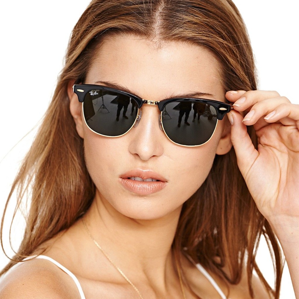 Mắt kính râm nam nữ kính mát CLUBMASTER 3016 UNISEX TRÒNG THUỶ TINH cường lực size nhỏ chống tia uv THỜI TRANG Itaila | BigBuy360 - bigbuy360.vn