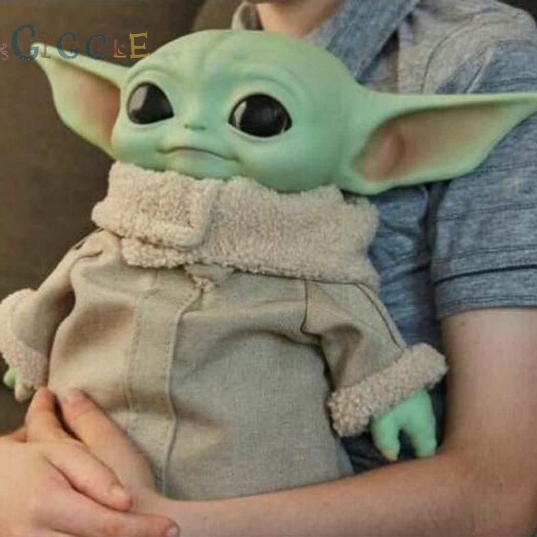 1 Thú Nhồi Bông Hình Em Bé Yoda Trong Star Wars Kích Thước 25cm