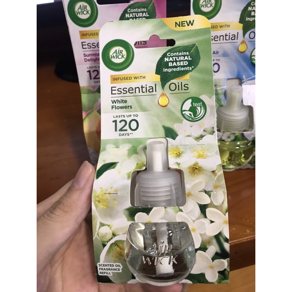 Tinh dầu Air wick chiết xuất thiên nhiên, lưu hương thơm lâu, nội địa Châu Âu, Eumarket.