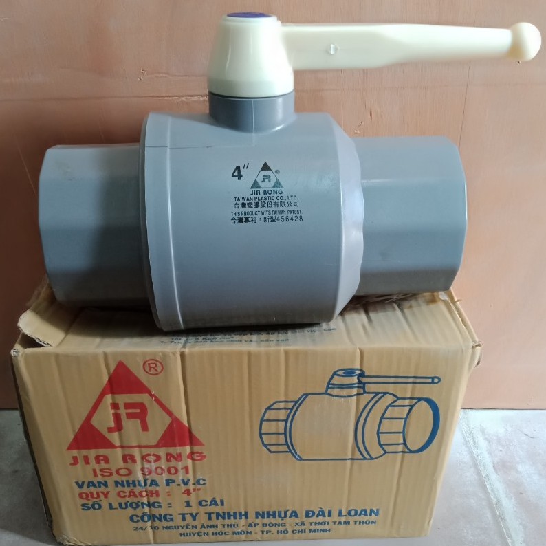 VAN  NƯỚC NHỰA PVC  PHI 110  4"