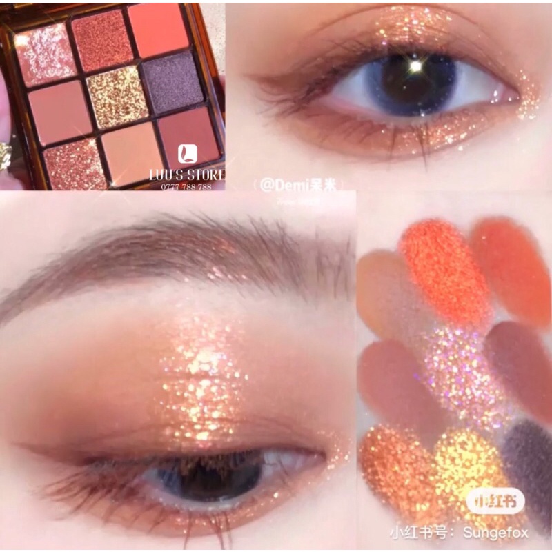 Bảng Phấn Mắt Huda Beauty Brown Obsessions