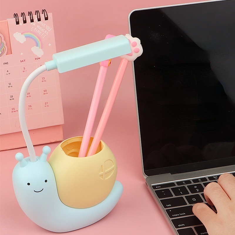 Đèn Led Để Bàn Hình Ốc Sên Dễ Thương Bảo Vệ Mắt