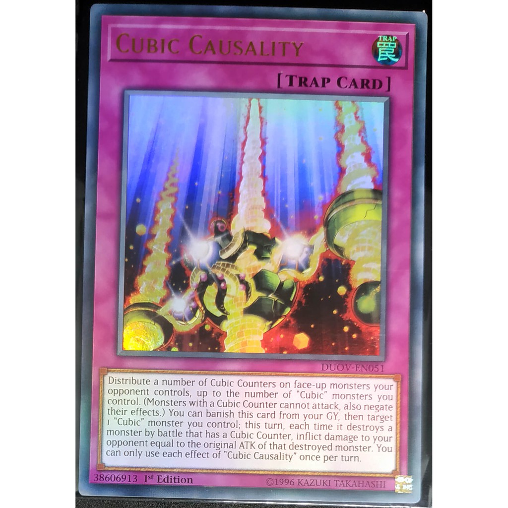 [Thẻ Yugioh] Cubic Causality |EN| Ultra Rare (Duel Monsters)