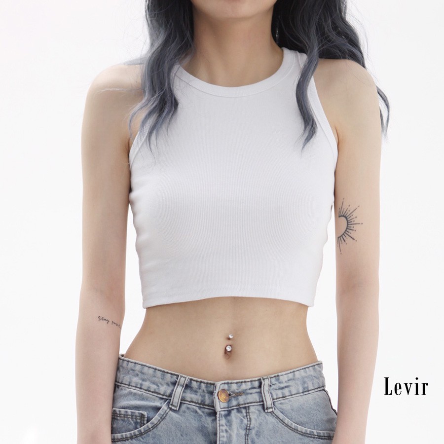 Tank top nữ TANKTOP sexy kiểu áo thun ôm sát nách LEVIR