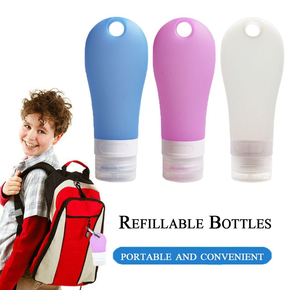 Chai Rỗng Bằng Silicon Họa Tiết Dễ Thương Để Đựng Mẫu Thử