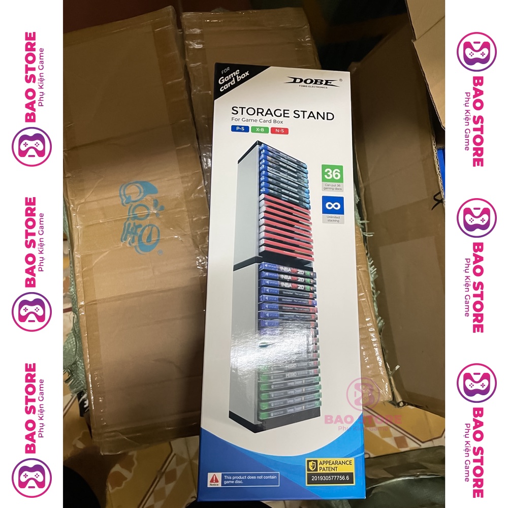 Kệ đựng đĩa 36 đĩa game PS5 / PS4 / Xbox One / Nintendo Switch