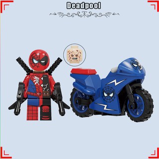Mô Hình Lego Nhân Vật Deadpool Mutants X-Men Avengers Captain America Marvel Iron Man Thanos Mini