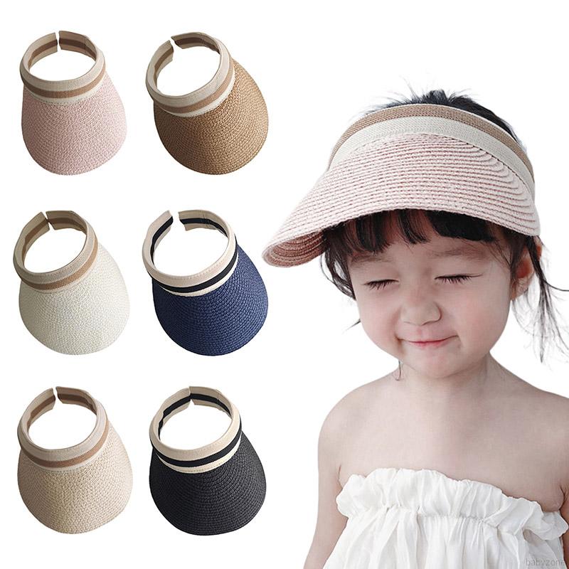 Mũ không chóp thiết kế dành cho bé đi ra nắng