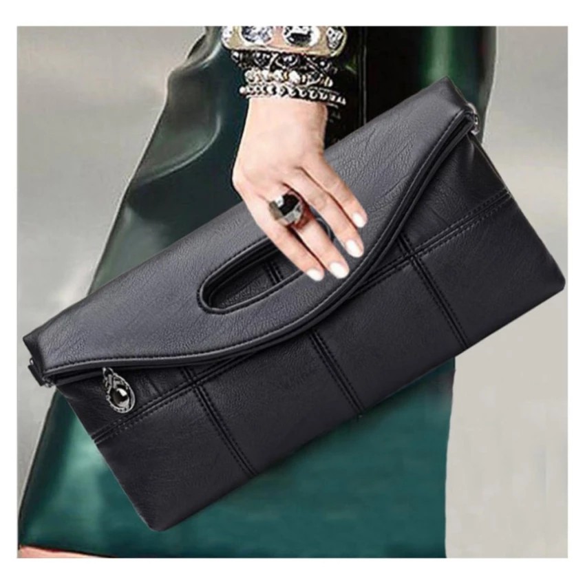 Túi Dự Tiệc Ví Đi Tiệc Clutch Cầm Tay (đen)