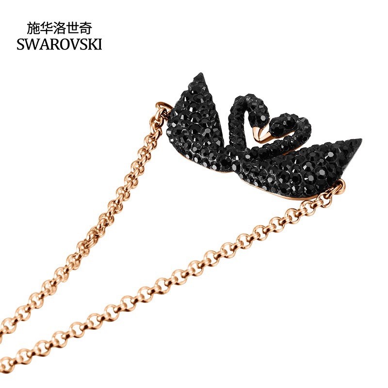 Vòng Tay Mạ Bạc 925 Trang Trí Thiên Nga Đính Đá Xinh Xắn Mẫu Mới 2023