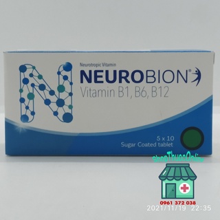 Neurobion vitamin b1 - b6 - b12 hộp 50 viên