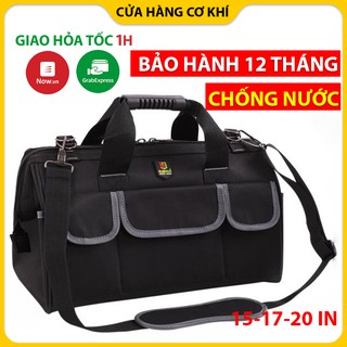 Túi đựng dụng cụ đồ nghề chống nước -túi đựng đồ nghề điện lạnh chống nước đế cứng chuyên dụng cho ae thợ công trìnhMón