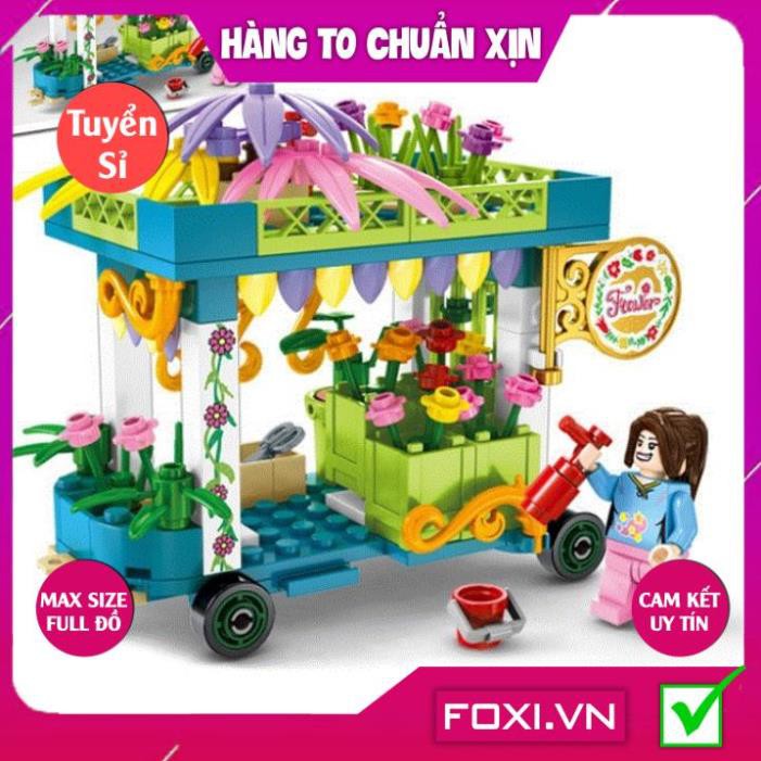 [FREESHIP HÀNG ĐẸP] Đồ Chơi Lắp Ráp Cửa Hàng Lưu Động-Trò chơi giải trí bé yêu-phát triển tư duy thông minh IQ