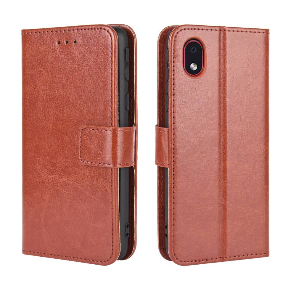 Ốp lưng Samsung Galaxy A01 Core Flip PU Leather Wallet Ốp lưng Samsung A01 Core