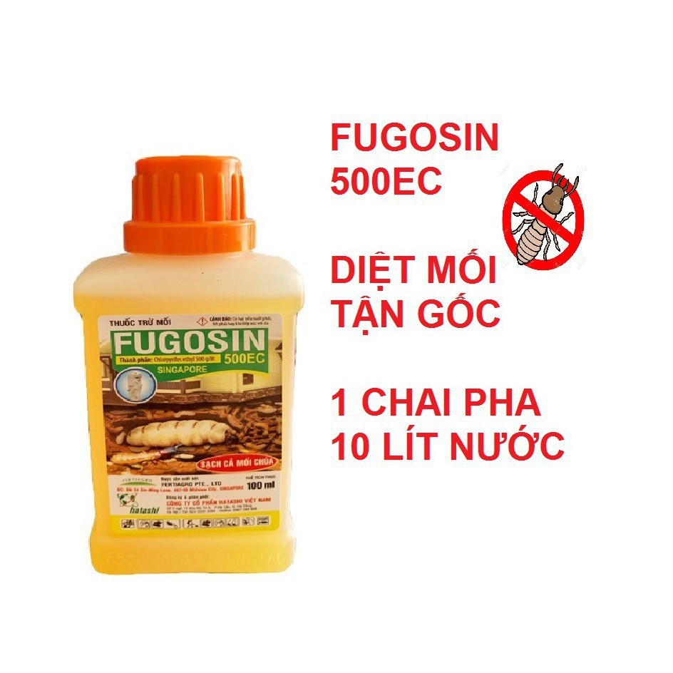 Thuốc diệt mối cực mạnh Fugosin (Mapsedan thế hệ mới) 50Ec 100ml xuất xứ Singapore - diệt mối công trình