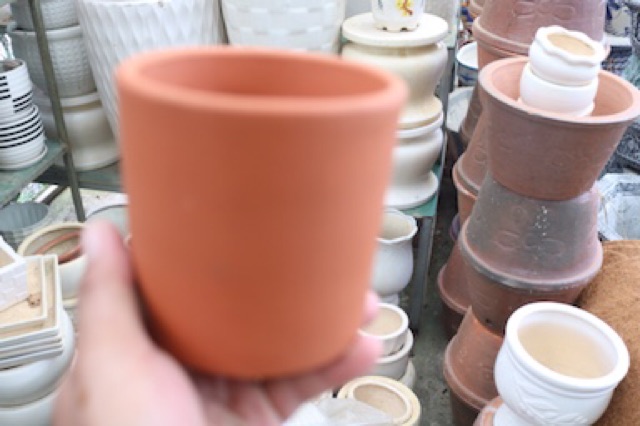 Chậu Đất Nung trồng cây
