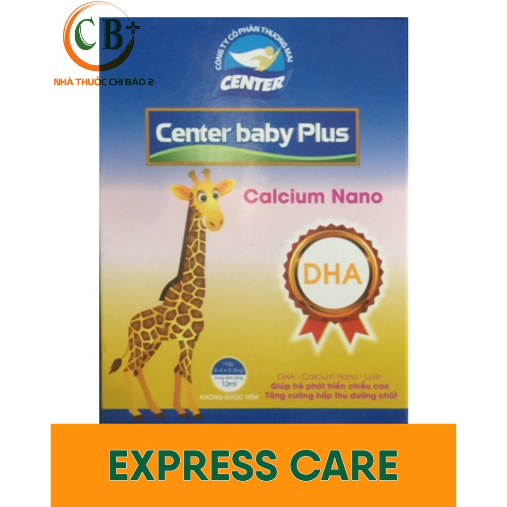 ✅ [CHÍNH HÃNG] SIRO TĂNG CHIỀU CAO CENTER BABY CALCIUM NANO GOLD  - Hỗ trợ phát triển chiều cao, xương chắc khỏe cho bé.